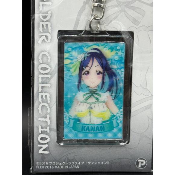 Japanese Anime School Idol Project Dual Sided Keychain KANAN - BRAND NEW - Picture 2 of 4